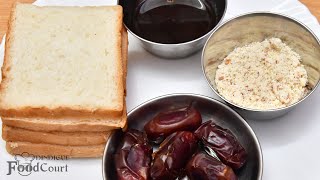 Quick Evening Snacks Recipe/ Chocolate Sandwich/ Bread Snacks Recipe