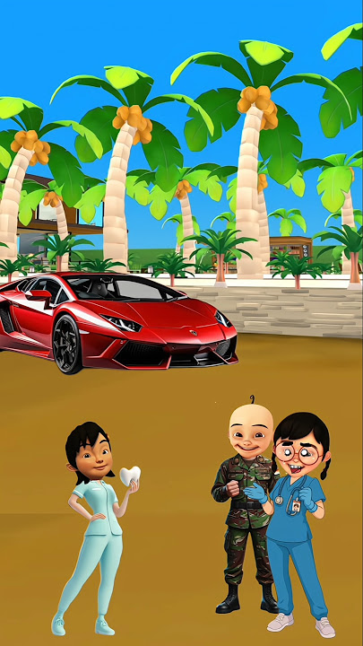 mei mei and susanti fight for upil😍 #animation #upinipin