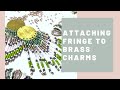 How to Attach Fringe to Brass Connectors/Charms - Easy Tutorial