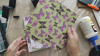 Tuto carte cadre facile à réaliser. #scrap #diy  #scrapbooking 