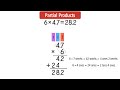 Multiplication with Decimals and Whole Numbers Quiz