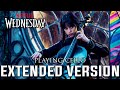 Wednesday Playing Cello Paint It Black 1 Hour Extended Version 
