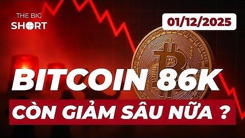 BITCOIN GIẢM VỀ 86K ??? CÓ THỂ GIẢM SÂU HƠN NỮA ??