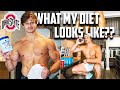 MY 5000 CALORIE BULKING DIET ON POWERLIFTING PREP | EP. 2