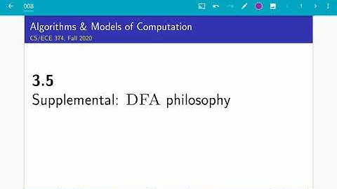 UIUC CS 374 FA 20 3.5 Supplemental on but everything is finite ...