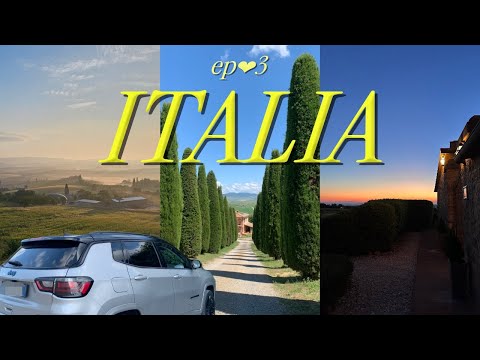 엄마와 함께 하는 이탈리아🇮🇹 7박 9일 여행 브이로그 ep.3 [포로로마노/판테온/피렌체/피엔차 농가민박/피렌체 허츠 렌트카]