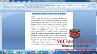PAPR Reduction Scheme for FBMC OQAM Without Side Information