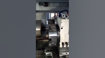 CNC lathe machine with Siemens 808D working video