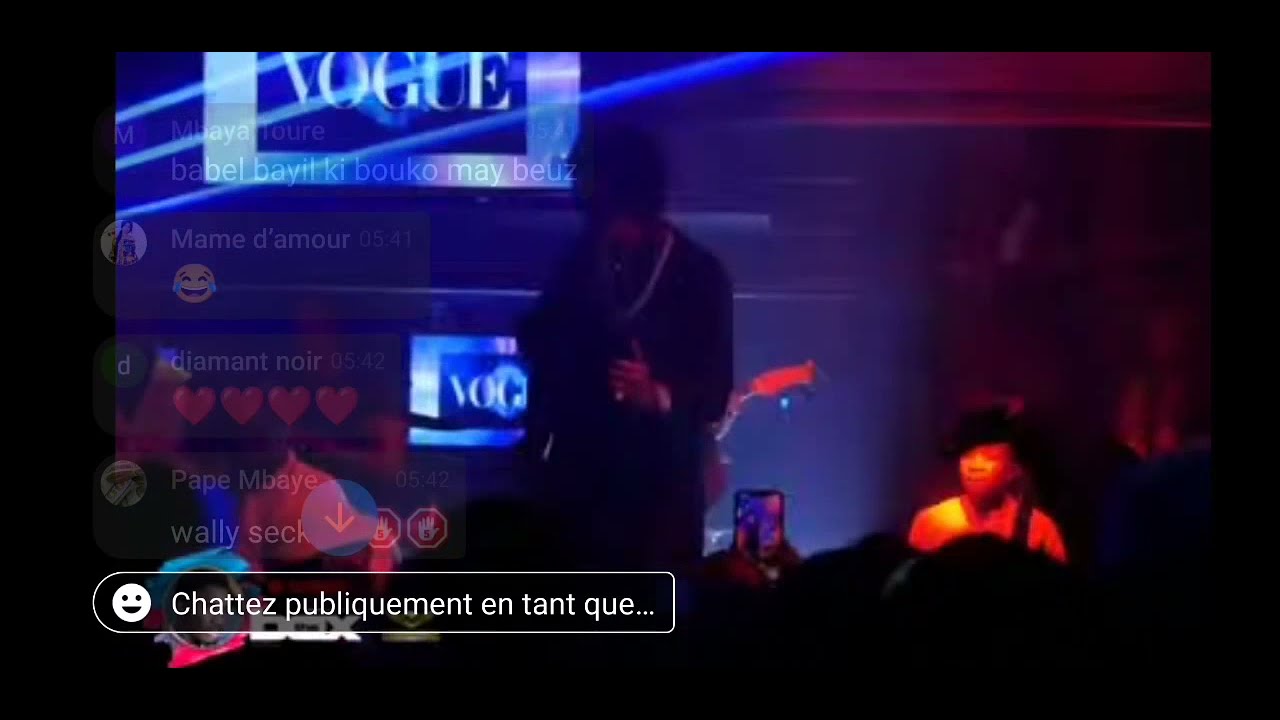 WALLY SECK LIVE. VOGUE YouTube