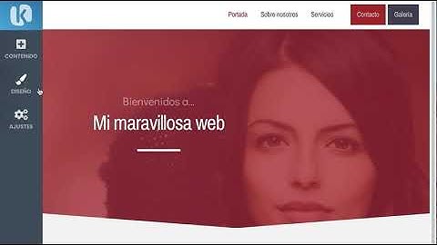 Constructor de webs: el constructor de web Kopage en acción
