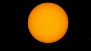 Sun Sunspots 2012-10-22.