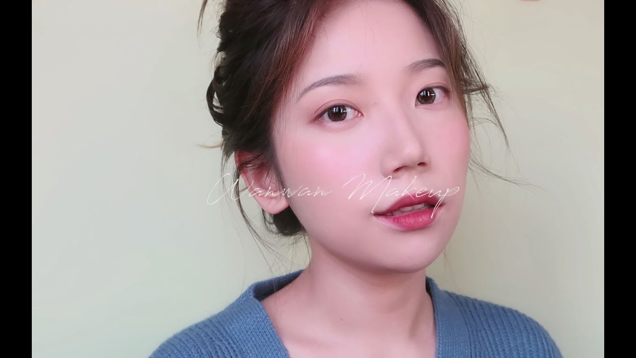晚晚妆容分析 | 油画质感自然通透妆容+慵懒感丸子头扎法 | Jansu - YouTube