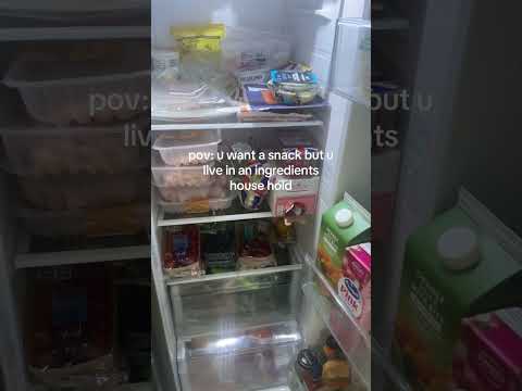 POV You Live In A Ingredient Household