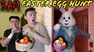 THE EASTER BUNNY BROKE INTO OUR HOUSE DURING AN EASTER EGG HUNT AT 3 AM!!!