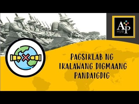 AP8 Q4 Aralin 3 Dahilan at Pangyayari ng Ikalawang Digmaang pandaigdig