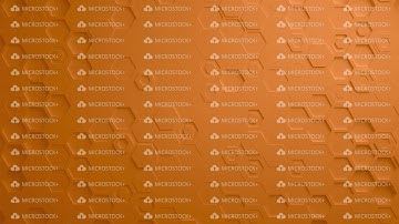 Orange Abstract Hexagon Geometric Surface Seamless Loop 4K UHD