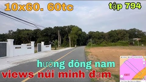 MẶT TIỀN ĐƯỜNG NHỰA THÔNG GẦN BIỂN PHƯỚC HẢI GIÁ CHỈ 2TY 850TR