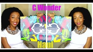 C Wonder Haul