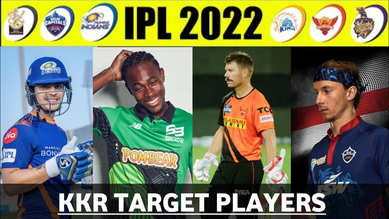 IPL 2022: Top 10 Indian & Overseas list of Target Players by KKR in Mega Auction
