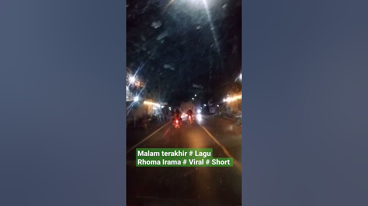 Malam terakhir # Lagu Rhoma Irama # Viral # Short
