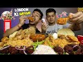 London ki mutton dum biryani  chicken dum biryani chicken dry roast malabar parotta kfc legs