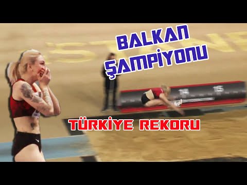 REKOR-Tuğba Danışmaz'dan 3 Adım Atlama Rekoru-14.14m