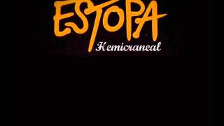 Video thumbnail of "Hemicraneal - Estopa (letra)"