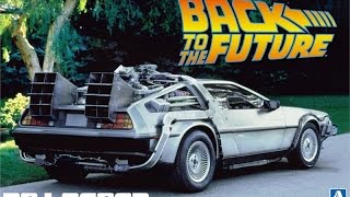 AOSHIMA 1/24 Back to the Future DeLorean - Build/Review Part 1