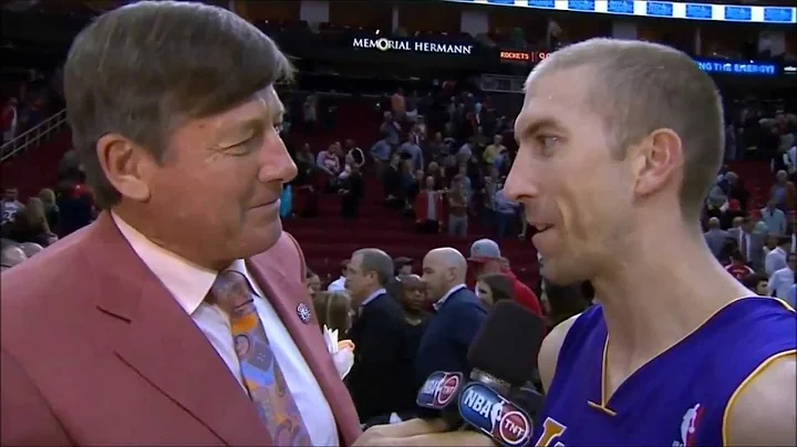 Steve Blake's Top 5 Moments As A Laker!