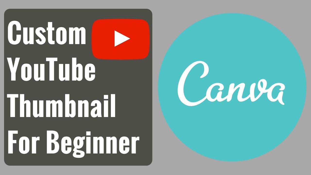 How to Make YouTube Thumbnail Using Canva - For Beginner - YouTube