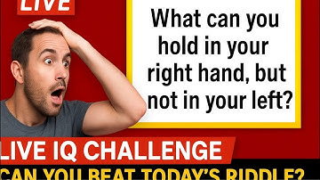 🔥 “LIVE IQ CHALLENGE: Can You Beat Today’s Riddle?” 🔥