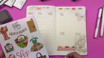 Bullet Journal layout on my Traveler