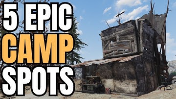 Fallout 76 Best CAMP Locations | Top 5 Spots Part 11