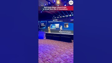 𝐃𝐞𝐥𝐥 𝐓𝐞𝐜𝐡𝐧𝐨𝐥𝐨𝐠𝐢𝐞𝐬 𝐋𝐚𝐮𝐧𝐜𝐡𝐞𝐬 𝐈𝐭𝐬 𝐌𝐨𝐬𝐭 𝐀𝐝𝐯𝐚𝐧𝐜𝐞𝐝 𝐀𝐈 𝐏𝐂 𝐏𝐨𝐫𝐭𝐟𝐨𝐥𝐢𝐨 At a grand launch event #dell