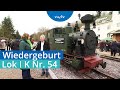 Nach Unfall: Legendäre Lok I K Nr. 54 fährt wieder | MDR um 4 | MDR