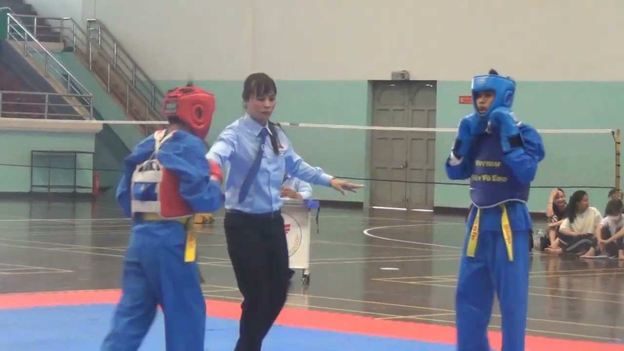 Chung kết Vovinam 51 kg nam Đại hội TDTT tỉnh TG - youtube