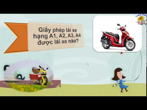 Bằng lái xe (GPLX) hạng A1, A2, A3, A4 lái được xe gì?| Có thời hạn không?