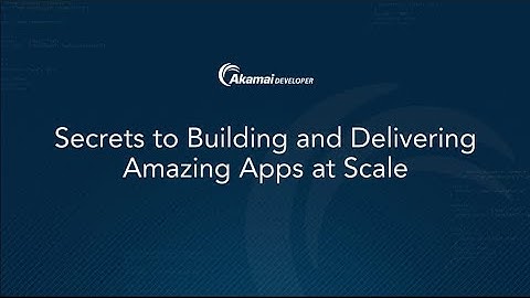 AWS re:Invent 2018: Secrets to Building and Delivering Amazing Apps at Scale (DEM01)