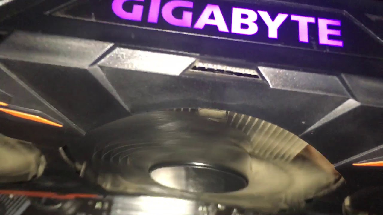 Gigabyte GTX 1070 coil whine YouTube