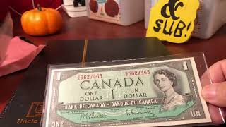 54 Canadian 1$ @RaspberryHedgehog-q7o
#Coins #Silver #gold #stacking #collecting #community #numismatics #bullion #Foreigns #notes #currency #confederate #history #coinage
@CSAN @PhilFindsCollects @SilverStruck @accadacastkr4912 @cultureofcurrency @cultureofcurrency @mysilverjourney @SilverDragoon @StackThatGold @styrakker @jamiefrost2091 @CyberCurtainTwitcher @fgstacker @HowardsCoinFinds @czechstacker @canadiansilverseeker @stackattackerwager2541 @SilverandCigars @transientstacker4310 @send2georgie
@EmeraldCoastStacker
@LibertyStacking
@ShiningTimePreciousMetals
@pajamastacking
@SmartSilverStacker
@HiddenNumismatist
STACKER SOCIAL
https://discord.com/invite/stackerssocial
If you would like to support my Channel please like and subscribe. Thanks
If you find my content to be truly entertaining and educational and you want to do more..
You can donate to my Cash App
$SEstkr
Thanks for commenting and sharing, that helps as well.
God Bless 54 Canadian 1$ @RaspberryHedgehog-q7o