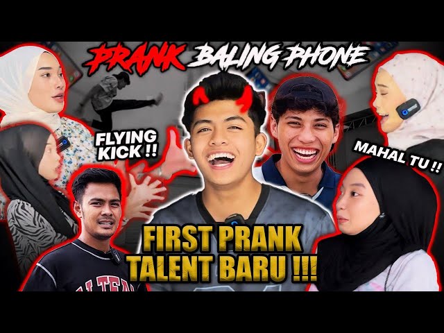 PRANK BALING PHONE TALENT BARU!!! SEMUA CUAK NAZRUL PECAHKAN PHONE?! EHIN TIADA PERASAAN.. class=