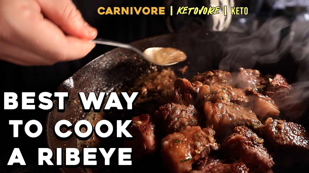 Steak Bites with Roasted Garlic Butter Recipe | Carnivore, Ketovore, Keto