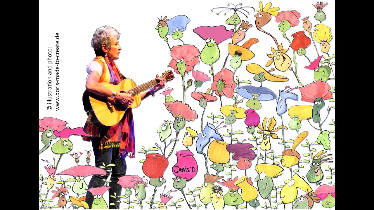 Joan Baez , Fulda, Germany, May 2012 "Sag mir, wo die Blumen sind