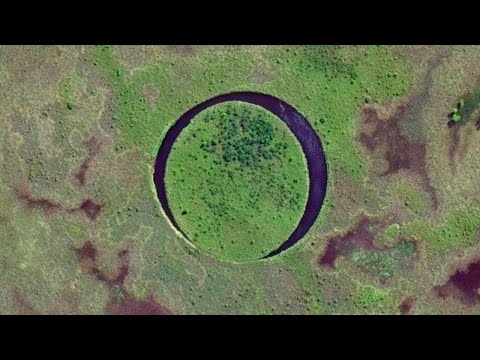 This Lake Is Home To A Bizarre "Floating Eye" Island