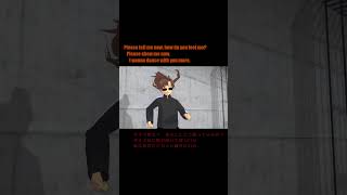 【 MMD 】 Daisuke踊ってみた 【 喇金茜 】 #shorts #Vtuber #mmd