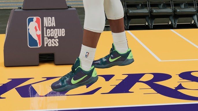 NEW* NBA 2K23 Current Gen Shoe Creator: Nike Kobe 6 “Grinch” 