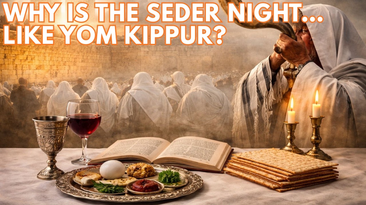 WHY IS THE SEDER NIGHT... LIKE YOM KIPPUR?