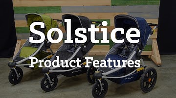 Burley Solstice Jogging Stroller | Product Features