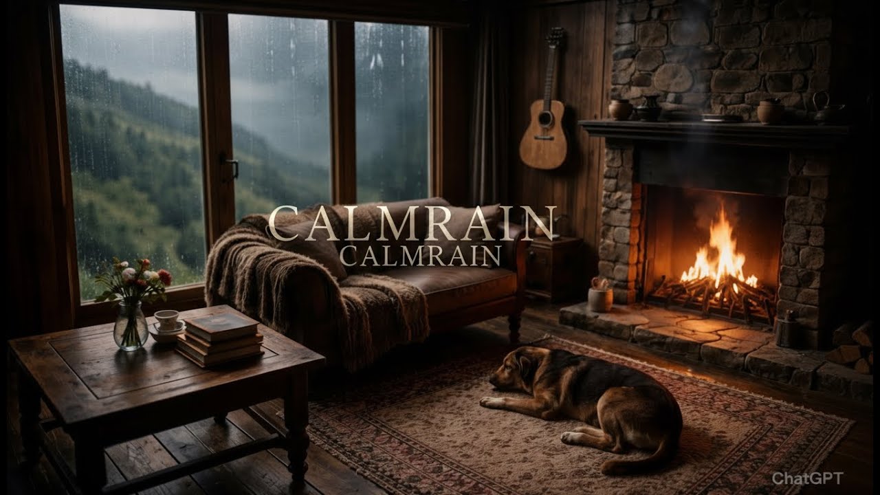 Gentle Rain and Acoustic Guitar for Anxiety Relief & Deep Rest