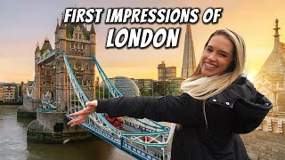 How we explored London City! \/ First time in London!